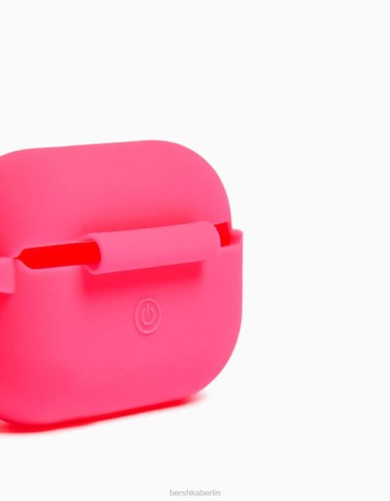 Fuchsie Bershka unisex Einfache Airpods-Hülle H00J4215