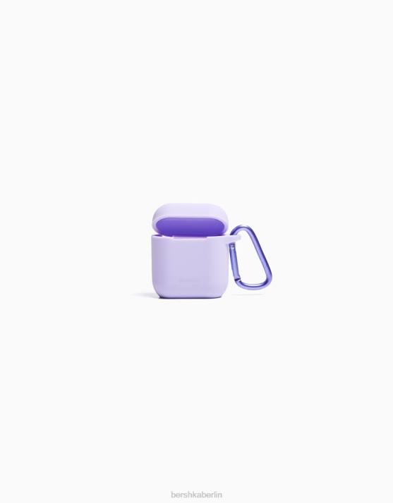 violett Bershka unisex Einfache Airpods-Hülle H00J4214