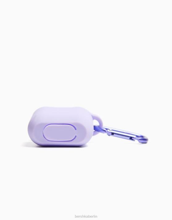 violett Bershka unisex Einfache Airpods-Hülle H00J4214