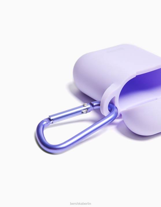 violett Bershka unisex Einfache Airpods-Hülle H00J4214